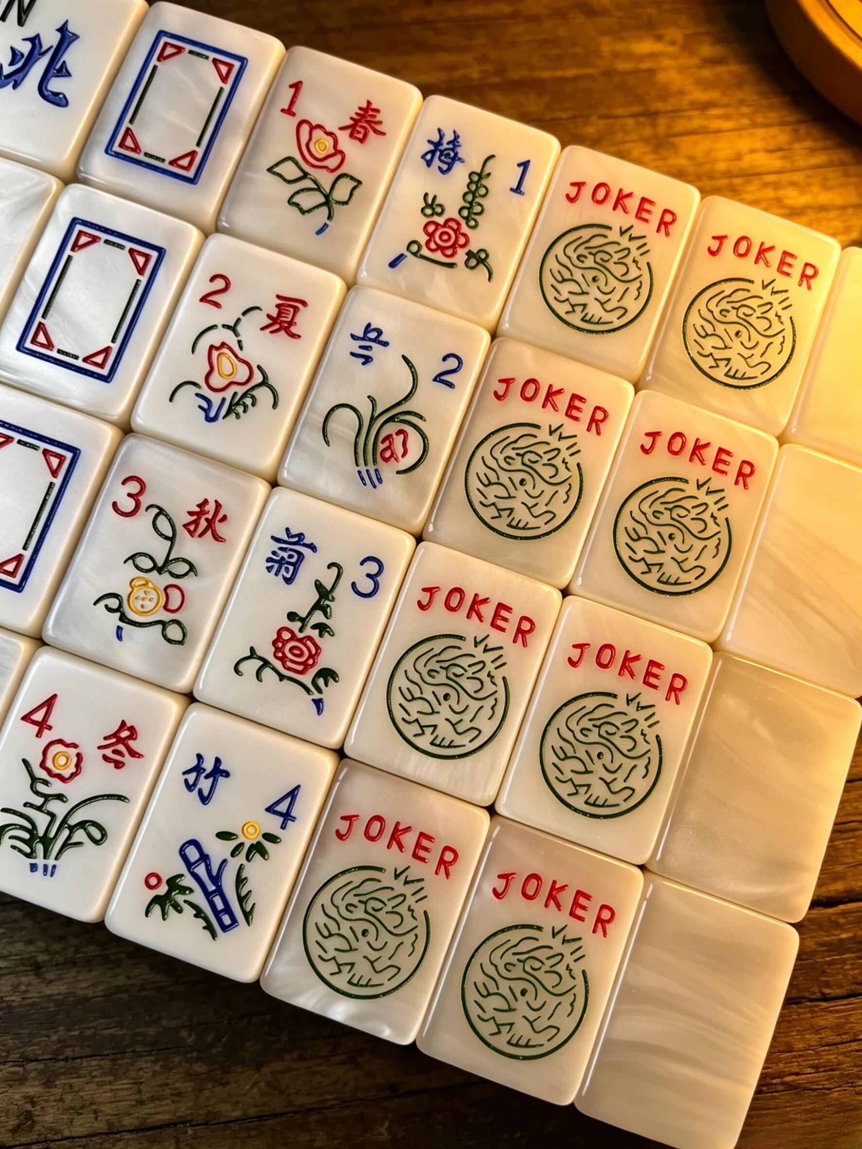 The JadeVerse Mahjong Tiles