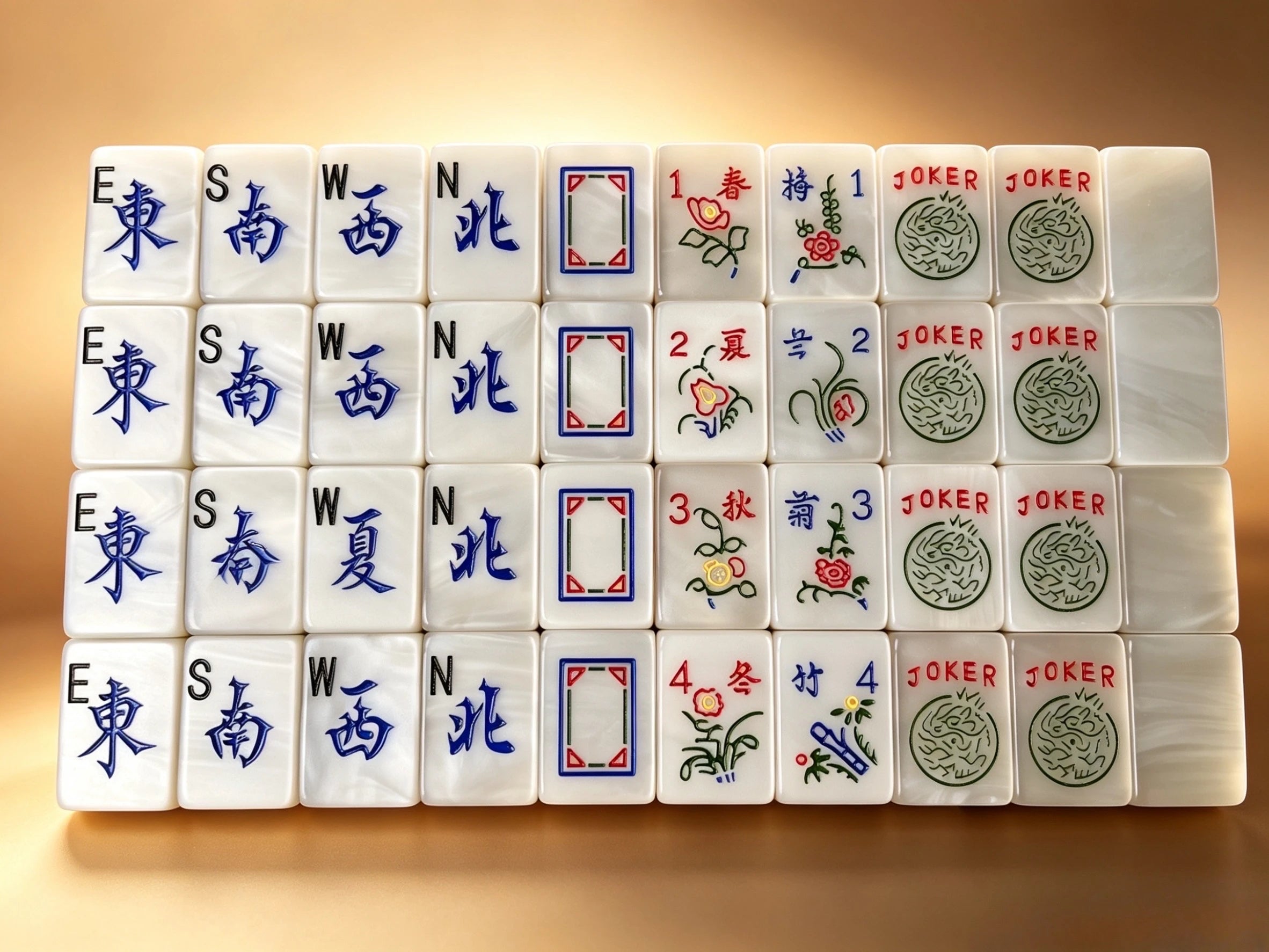 The JadeVerse Mahjong Tiles