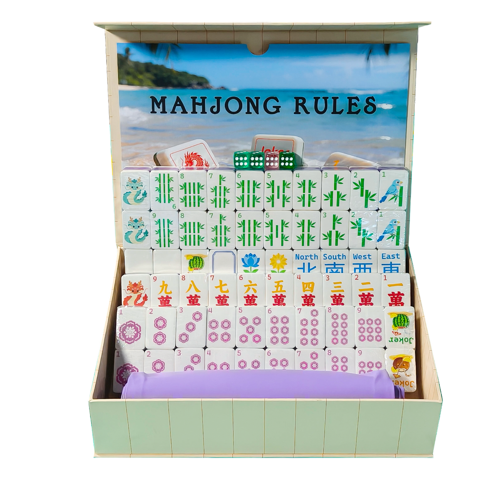The Splash Jong Mahjong Tiles- water ready