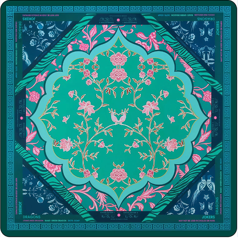 The Sapphire Blush Mahjong Mat