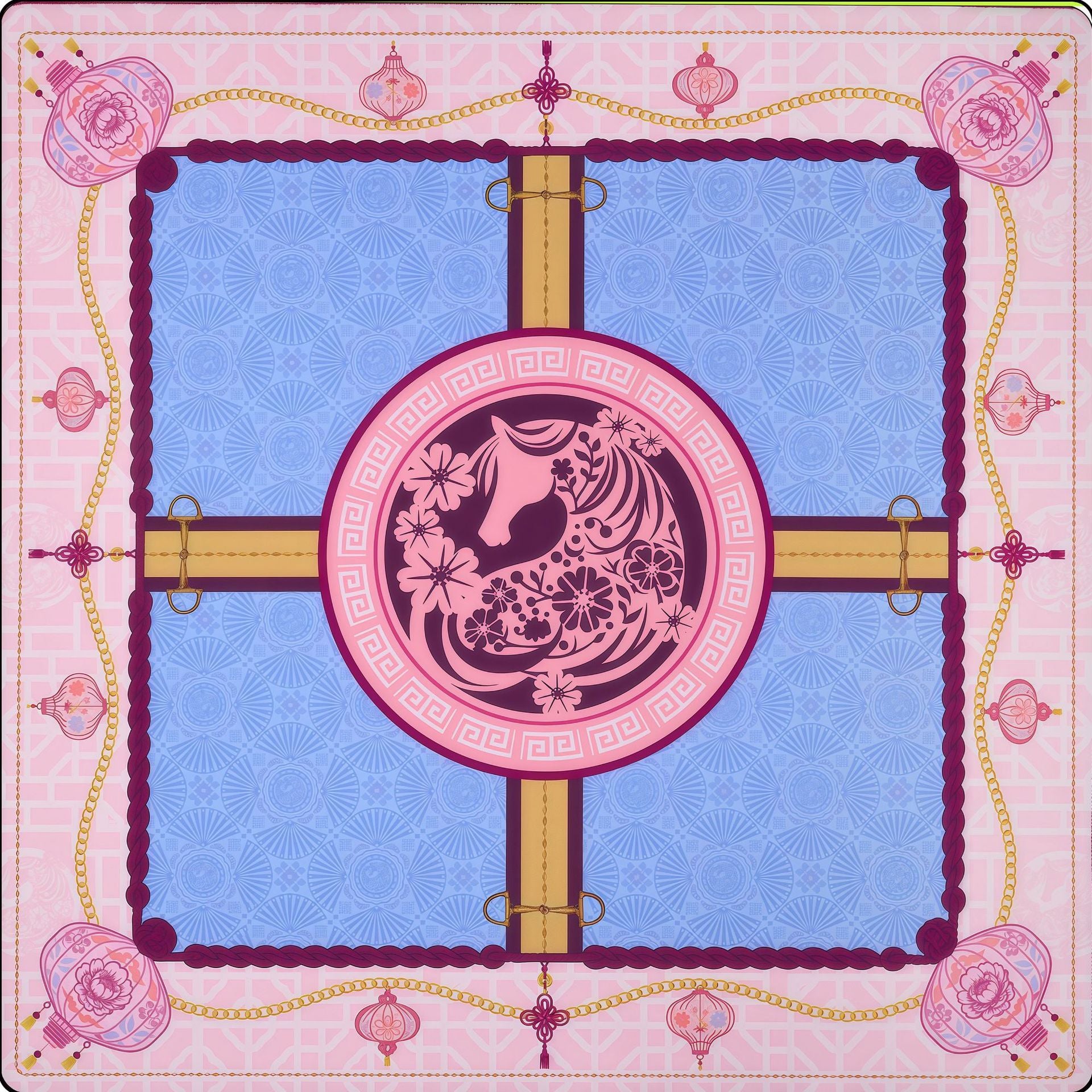 The Galloping Grace Mahjong Mat
