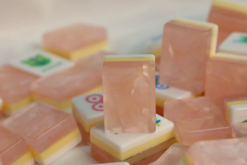 The Rose Crystal Mahjong Tiles