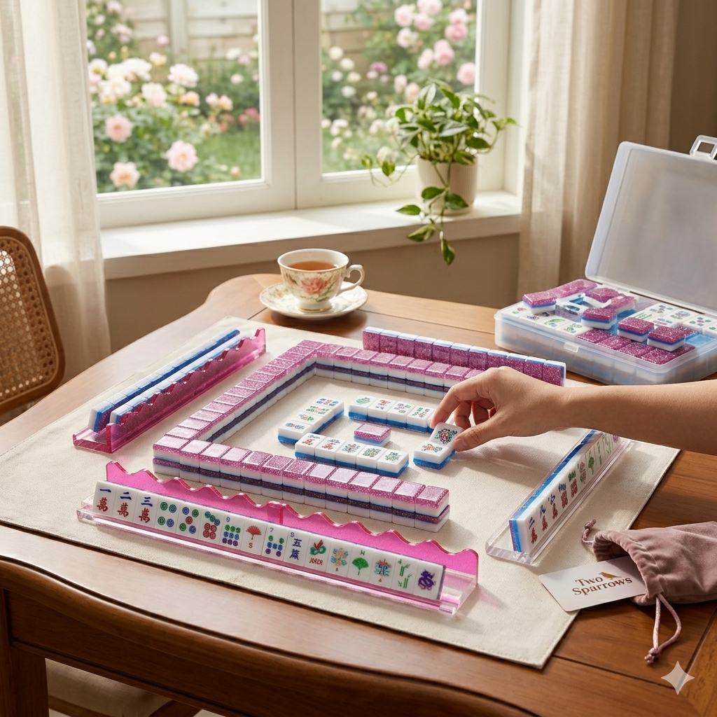 The Pastel Dream Mahjong Tiles